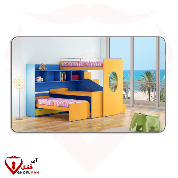 مکانیزم چرخان کشویی کد BT17 بلو BLUE