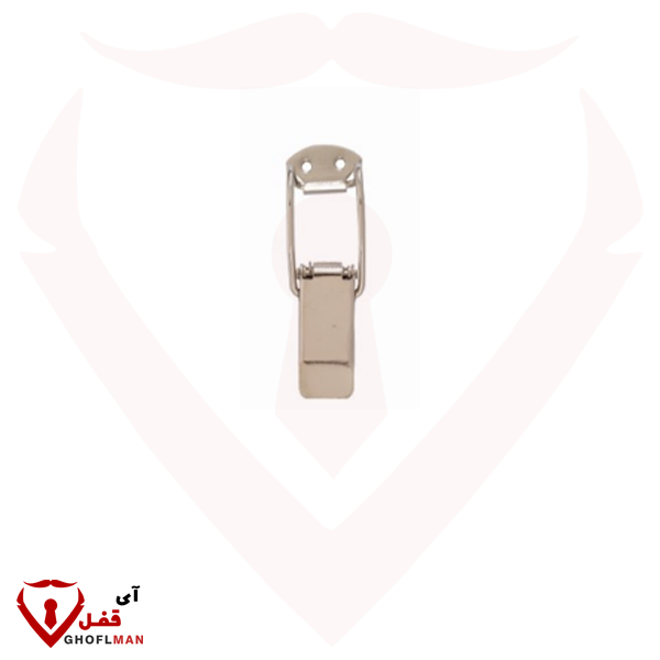 قلاب (کلمپ) متوسط فنر دار میله خم ساده و جا قفل دار جهان استیل JAHAN STEEL (عمده)