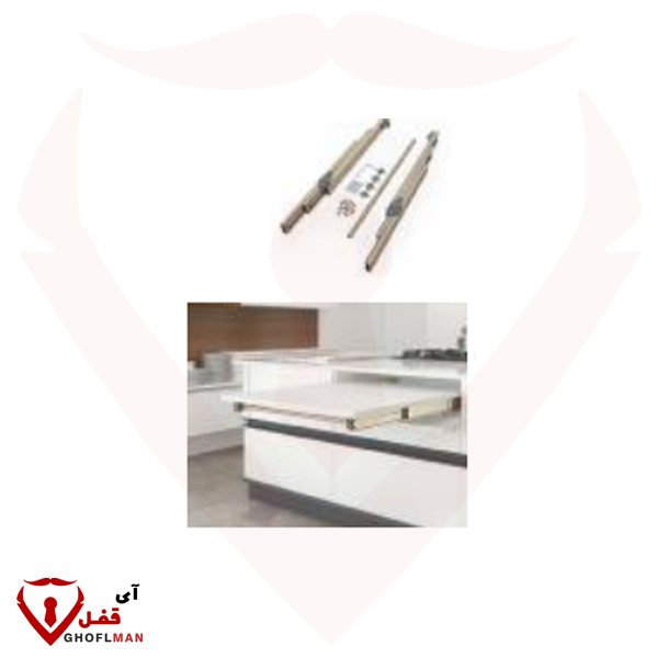 مکانیزم کشویی میز کار تاشو 9258 ملونی MELLONI