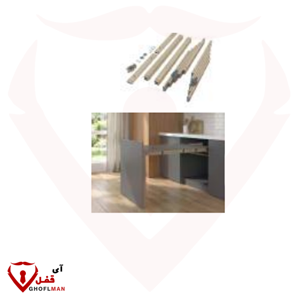 میز ریلی قفل دار پایه دار ثابت 9262 ملونی MELLONI
