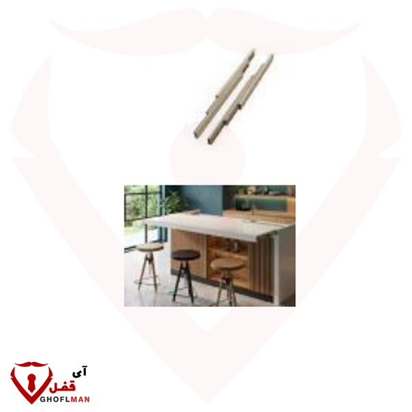 مکانیزم میز ریلی بدون قفل 9264 ملونی MELLONI